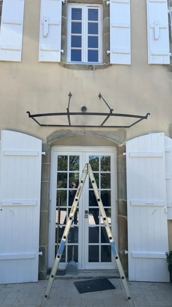 Marquises et auvents à Riscle